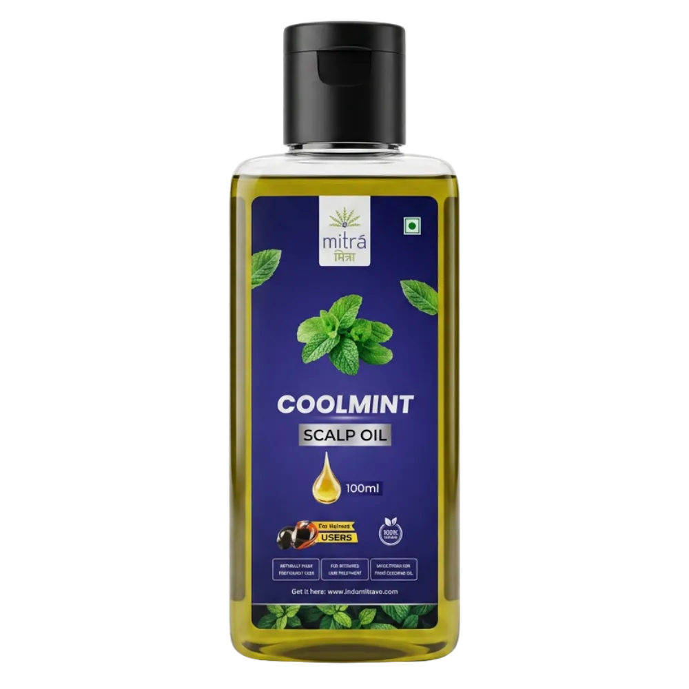 Mitra Coolmint Scalp Oil for Helmet Users