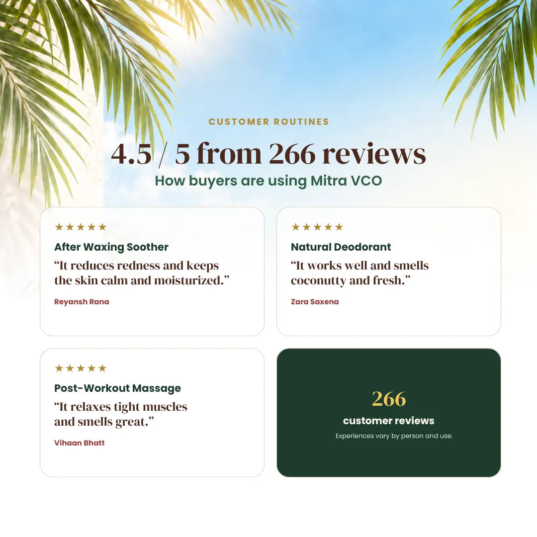 Mitra Cold Pressed Virgin Coconut Oil