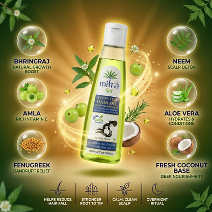 Mitra Ayurvedic Hair Oil