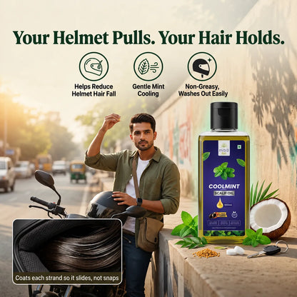 Mitra Coolmint Scalp Oil for Helmet Users
